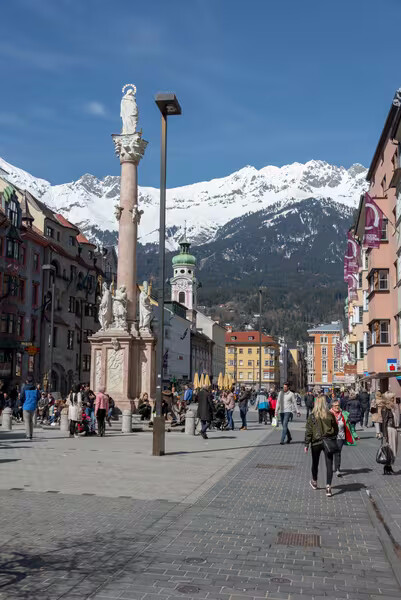 Innsbrucker Altstadt am Vormittag
